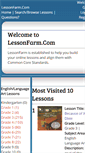 Mobile Screenshot of lessonfarm.com